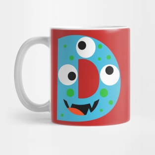 D letter Mug